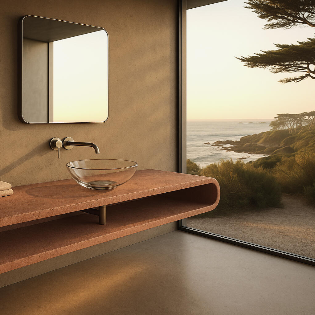 Matteo Angelino MINIMALSLEEK⢠| Custom Concrete Vanity Matteo Angelino MINIMALSLEEK⢠| Custom Concrete Vanity